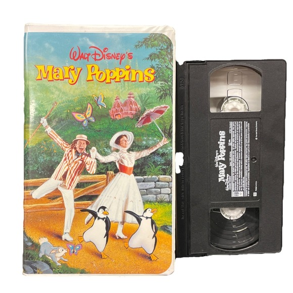Mary Poppins Walt Disney Masterpiece Collection VHS Clamshell - Picture 1 of 2